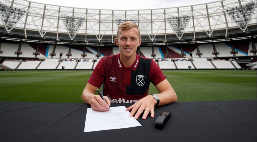 James Ward-Prowse. (Photo Credit: West Ham Media).