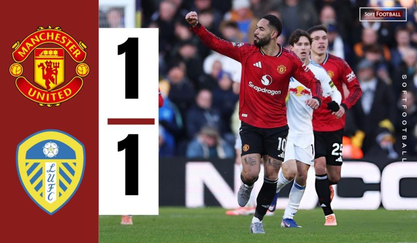 Leeds v Manchester United. (Photo Credits: Softfootball Media).