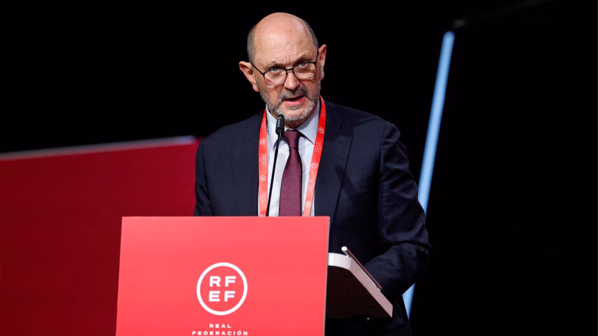 Rafael Louzán, President of the Royal Spanish Football Federation (RFEF) - Photo Credit : UEFA