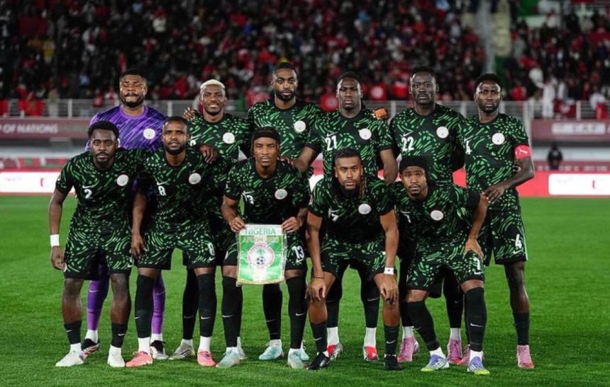 Nigerian national team. (Photo Credit: Super Eagles Media via X).