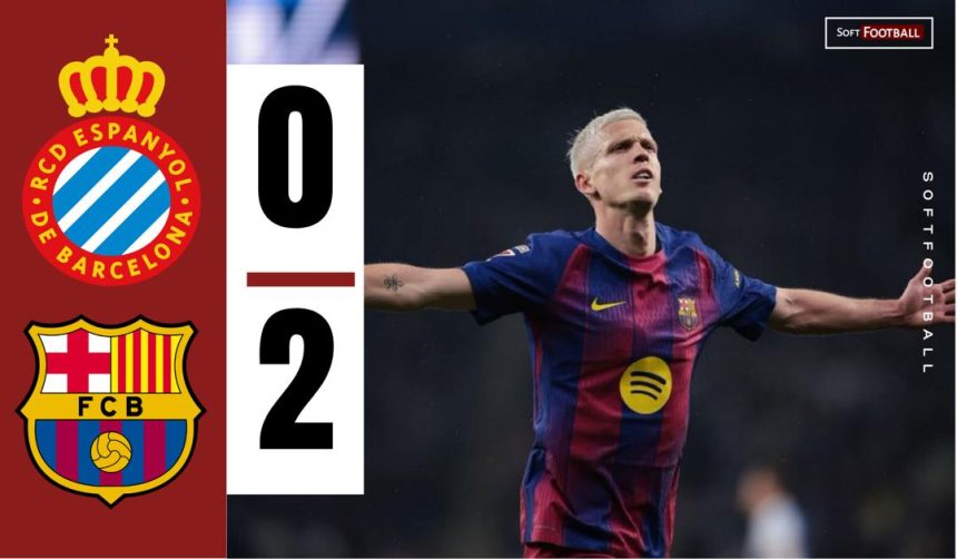 Espanyol v Barcelona. (Photo Credit: Softfootball Media).