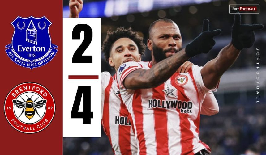 Everton v Brentford. (Photo Credit: Softfootball Media).