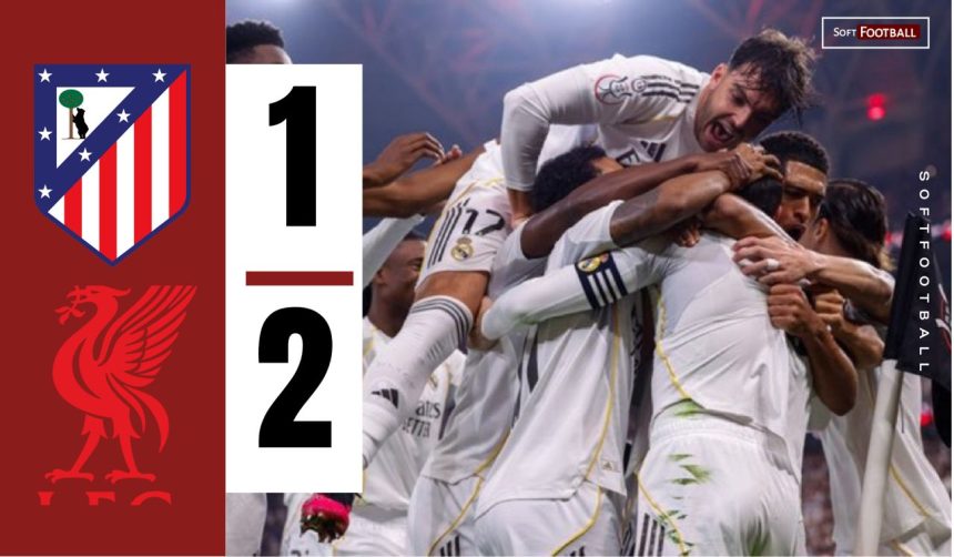 Atletico Madrid vs Real Madrid (Photo Credit: Softfootball Media)