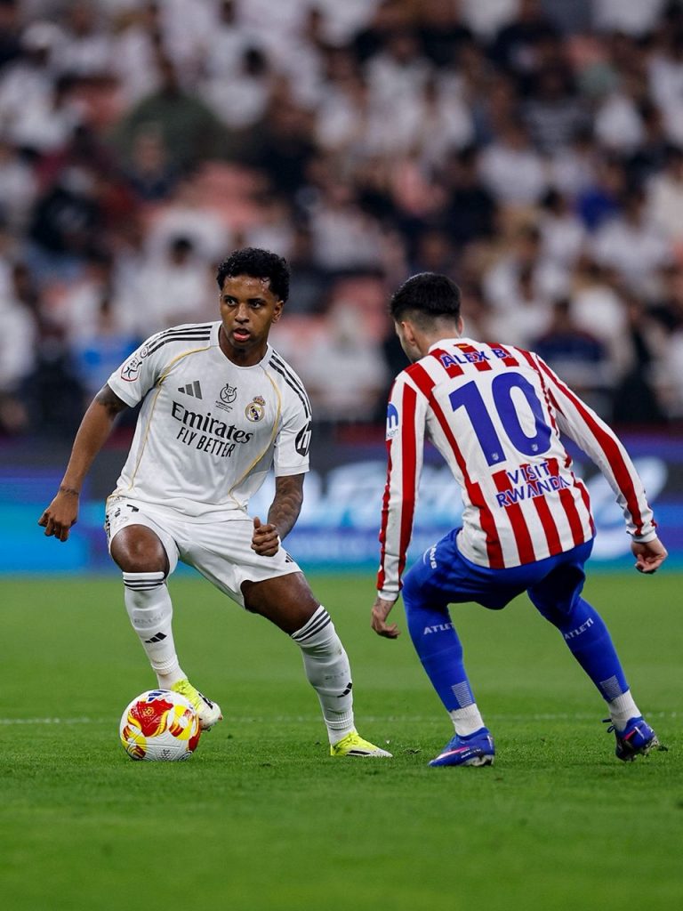 Rodrygo and Alex Baena (Photo Credit: Real Madrid via X)