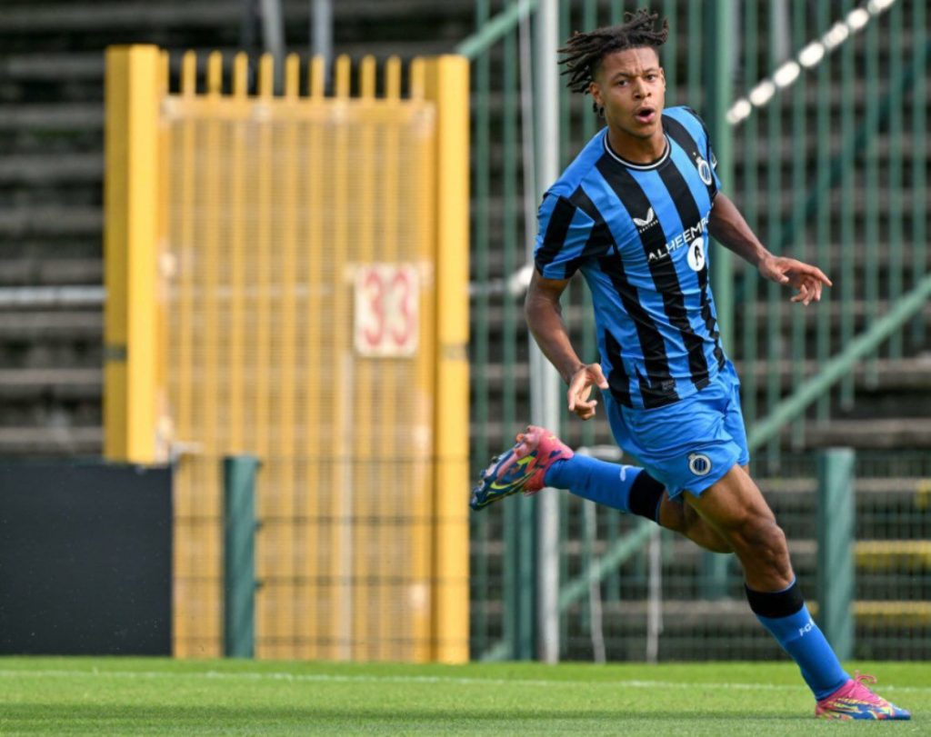 Kaye Furo (Photo Credit: Club Brugge Media via X)