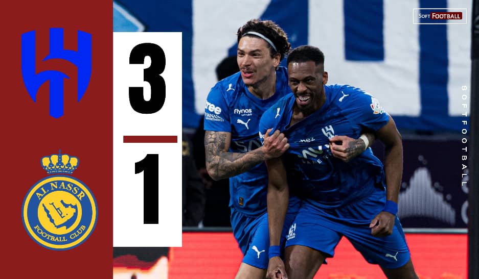 Al Hilal Vs Al Nassr (Photo Credit: Softfootball Media)