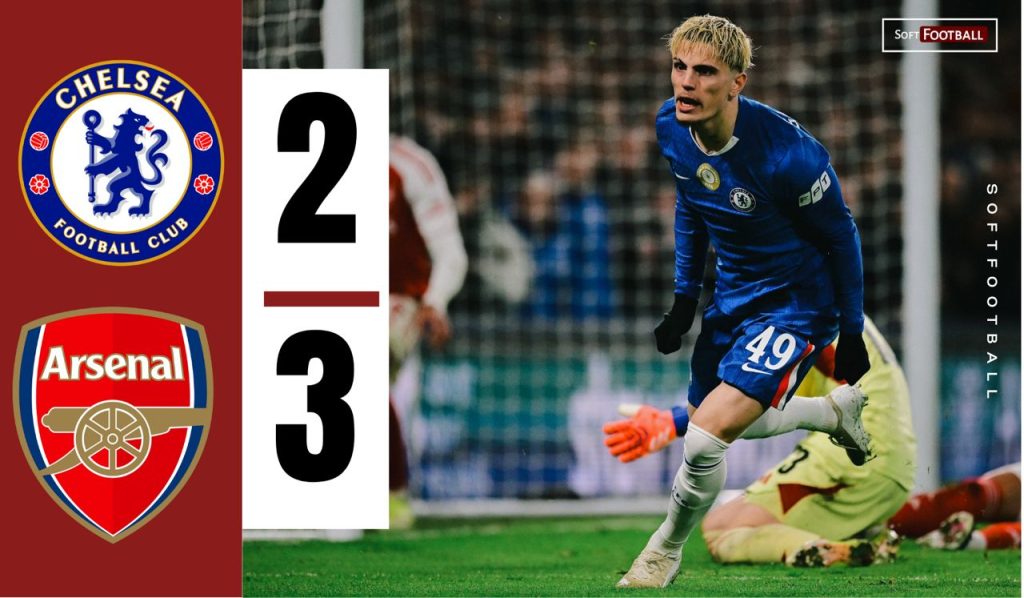Chelsea Vs Arsenal ( Photo Credit : Softfootball Media )