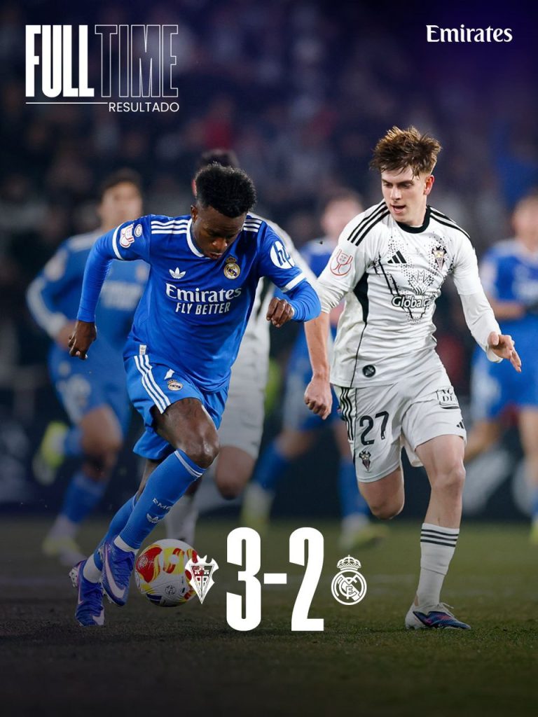 Real Madrid Vs Albacete (Photo Credit: Real Madrid Via X)