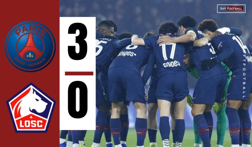 Paris Saint-Germain Vs Lille (Photo Credit: Softfootball Media)