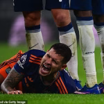 Bruno Guimarães Injured - Photo Credit : Dailymail