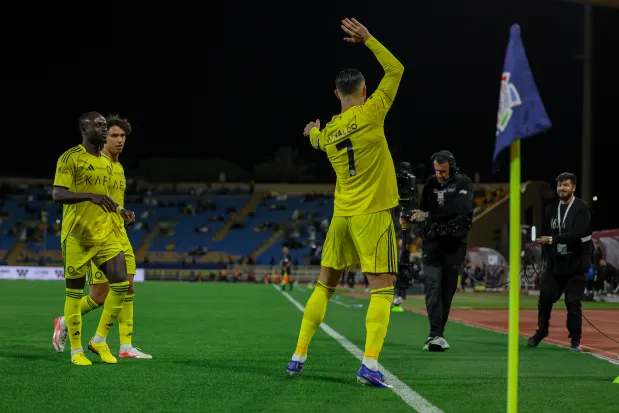 Cristiano Ronaldo debuts new celebration after goal for Al Nassr - Photo Credit : Talksports