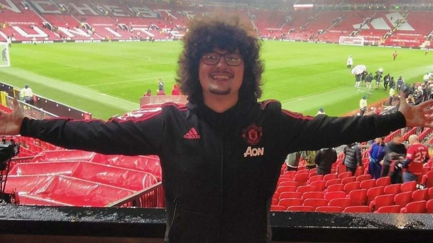 Frank Ilett, a 29-year-old Manchester United fan and social media personality known online as The United Strand - Photo Credit : ESPN