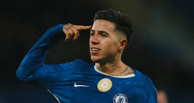 Enzo Fernández (Photo Credit: Chelsea via X)