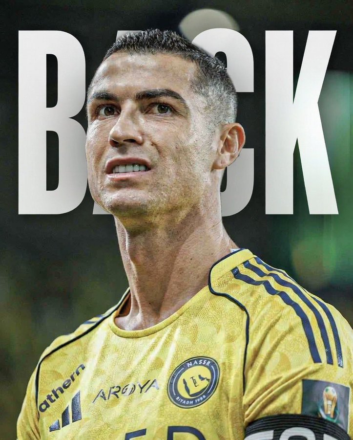 cristiano ronaldo . (photo credit: fabrizo romano via x )