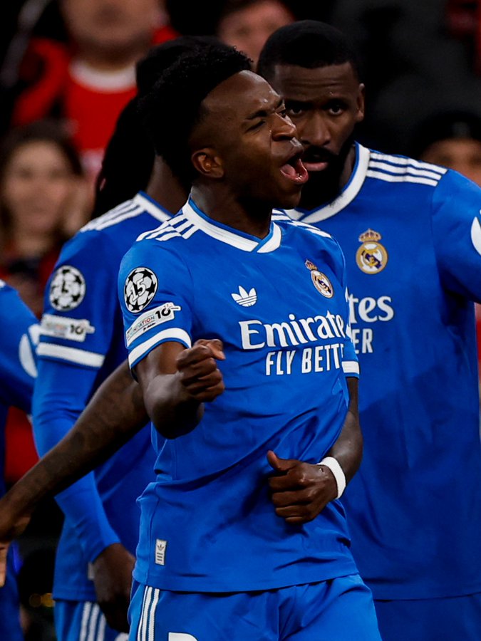 Vinicius jnr. (photo credit:Real madrid via x)