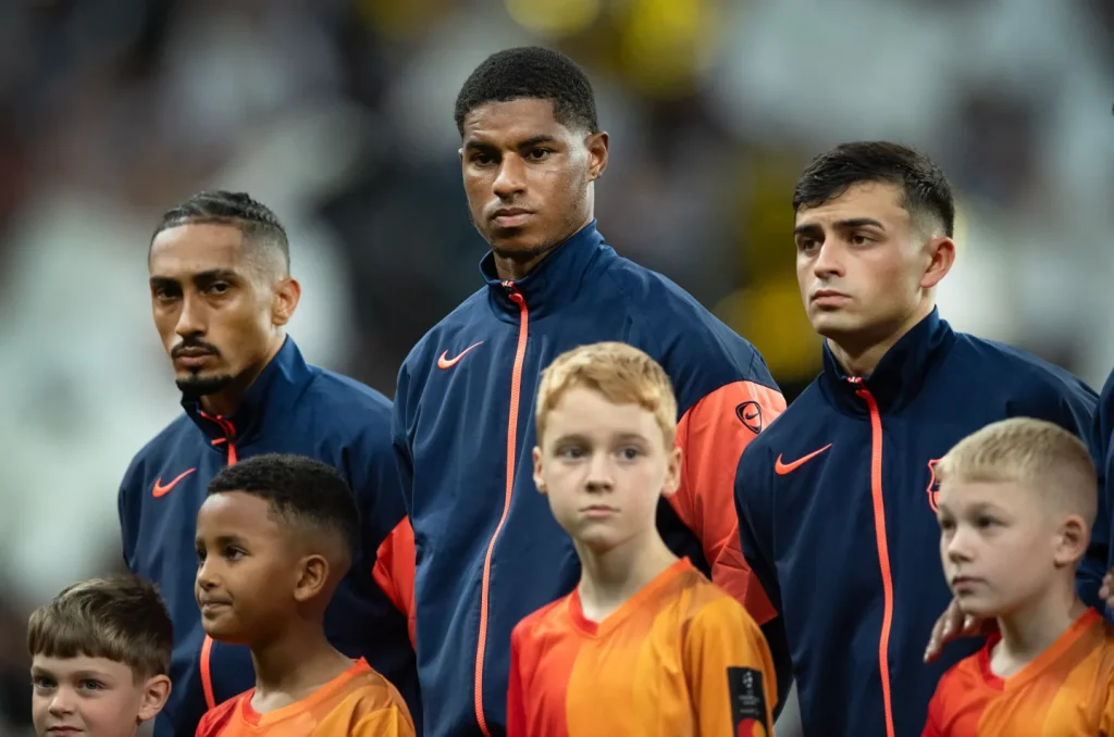 Raphinha, Pedri and Rashford - Photo Credit : Barcablaugranes