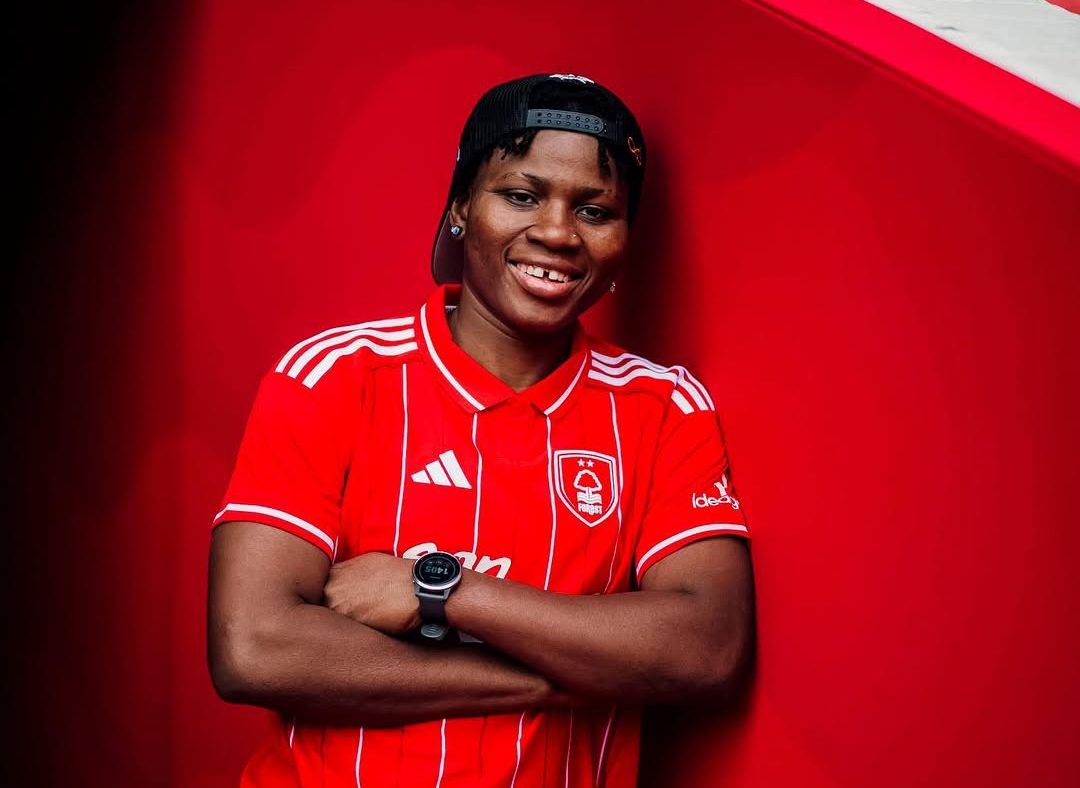 Super Falcons Star Joy Omewa Joins Nottingham Forest on Permanent Deal - Photo Credit : Soccernet, Facebook