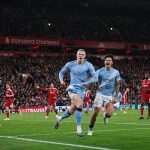 Erling haaland. (photo credit: [premier league media)