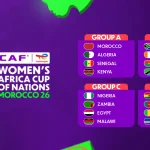 WAFCON26 Group stage teams - Photo Credit : Cafonline