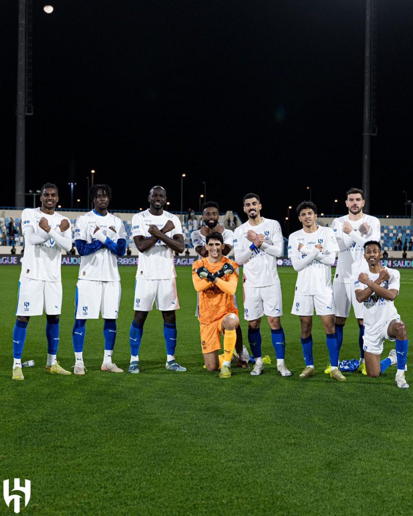 Al Hilal Players (Photo Credit: Al Hilal Via X)