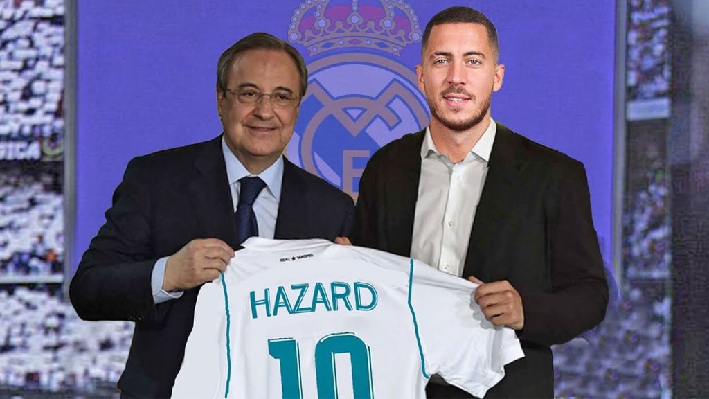 Eden hazard signs for real madrid - Photo Credit : Wrsh98, Youtube