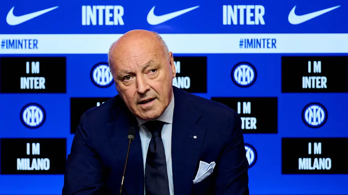 Inter Milan President Beppe Marotta (Photo Credit: Inter Milan website)