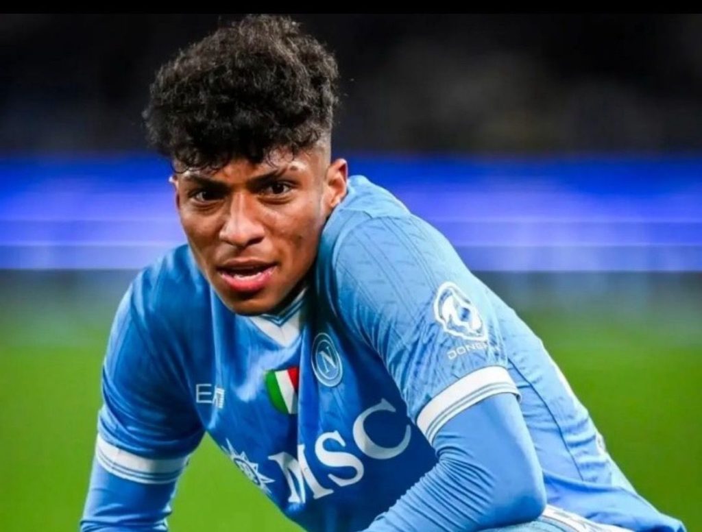 Napoli are very happy with Alisson Santos (photo credit: Fabrizio Romano)