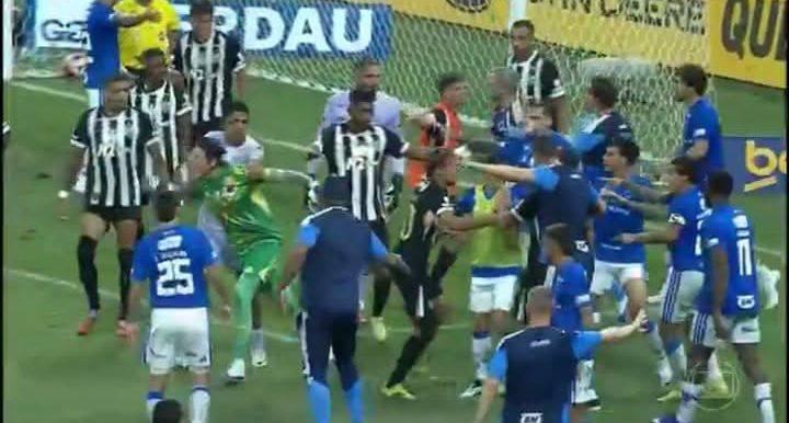 23 red cards in one game- Chaos erupted during Cruzeiro vs Minerao clash in Brazil - Photo Credit : Fantastic predictions, Facebook