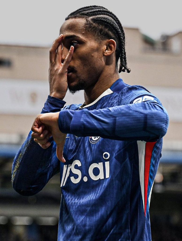 Joao Pedro celebration (photo credit: Chelsea)