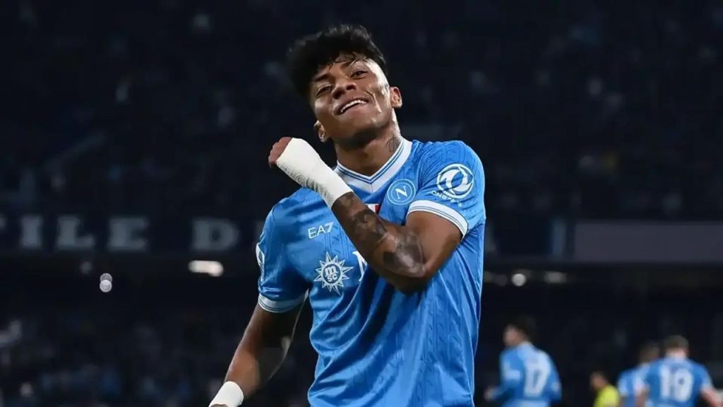 Alisson Santos of SSC Napoli (photo credit: Getty images)