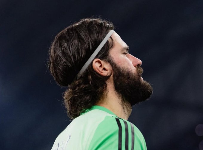 Alisson. (photo credit: fabrizo romano via x)