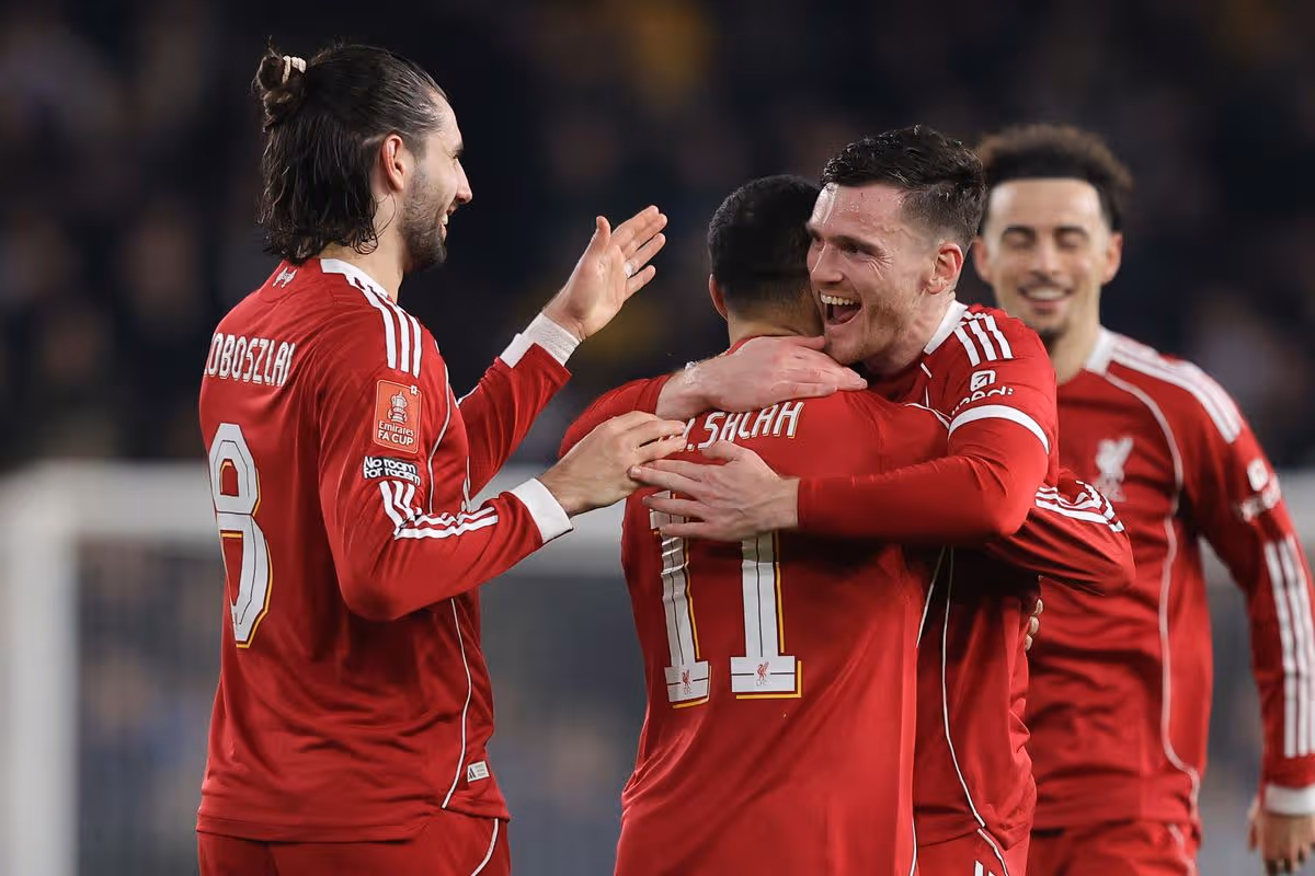 Mo Salah scores again as Liverpool strike back against Wolves in FA Cup win - Photo Credit : Mirror