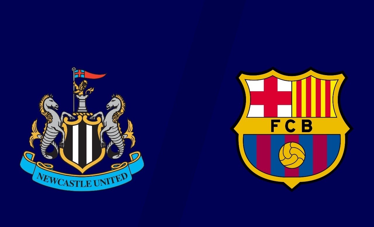 Newcastle united vs Barcelona - Photo Credit : Softfootball Media