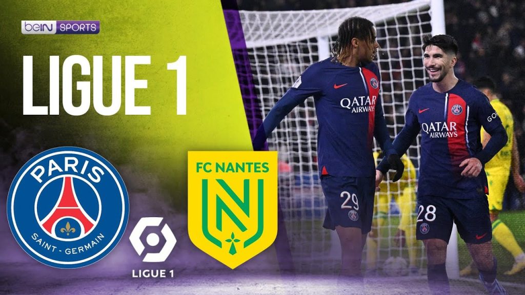 PSG vs Nantes - Photo Credit : Bein Sports