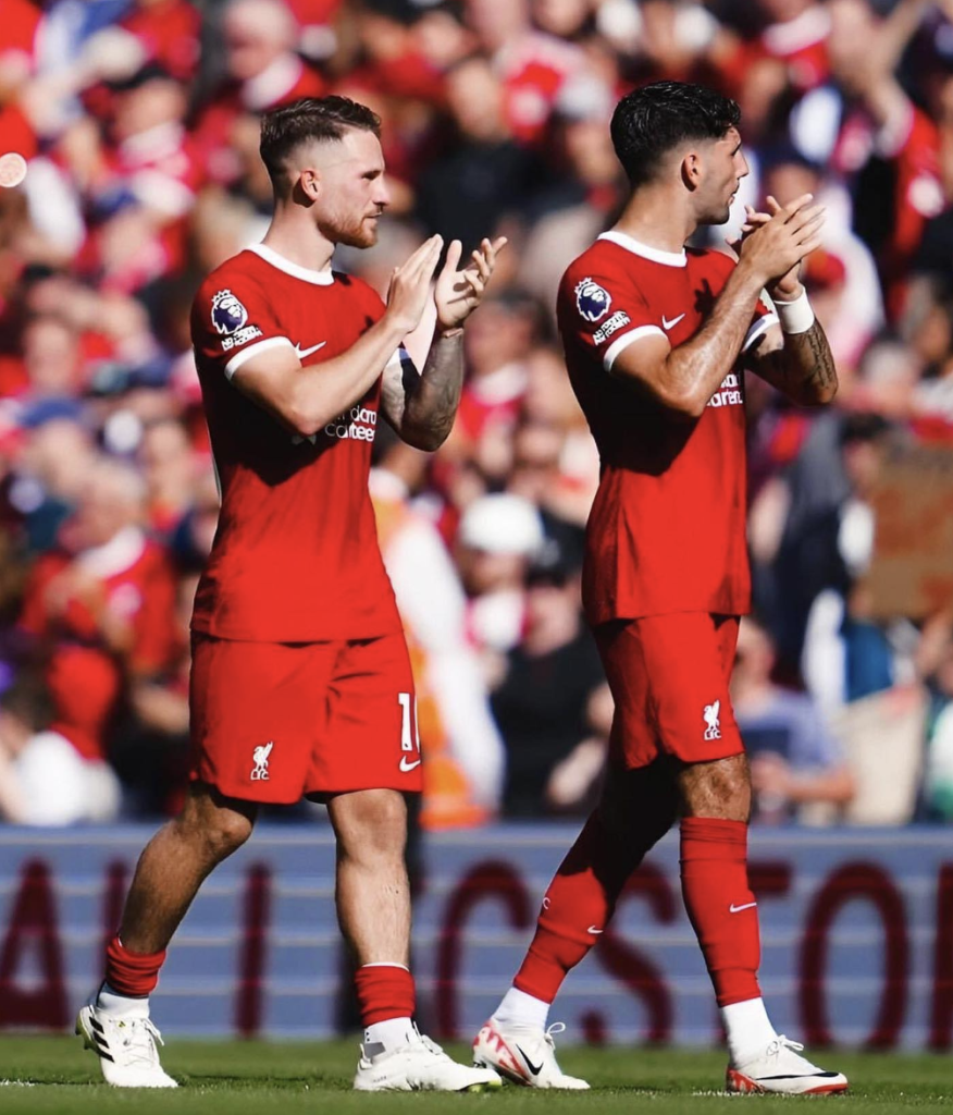 Dominik Szoboszlai and Alexis Mac allister - Photo Credit : Theliverpoolzone, Instagram