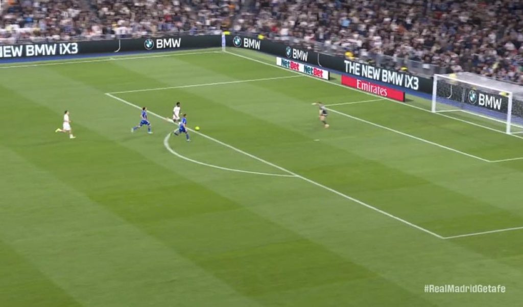 Vinícius Jr missed a glorious opportunity in Real Madrid 1-0 Loss to Gatefe - Photo Credit : Beyound the Match, Facebook